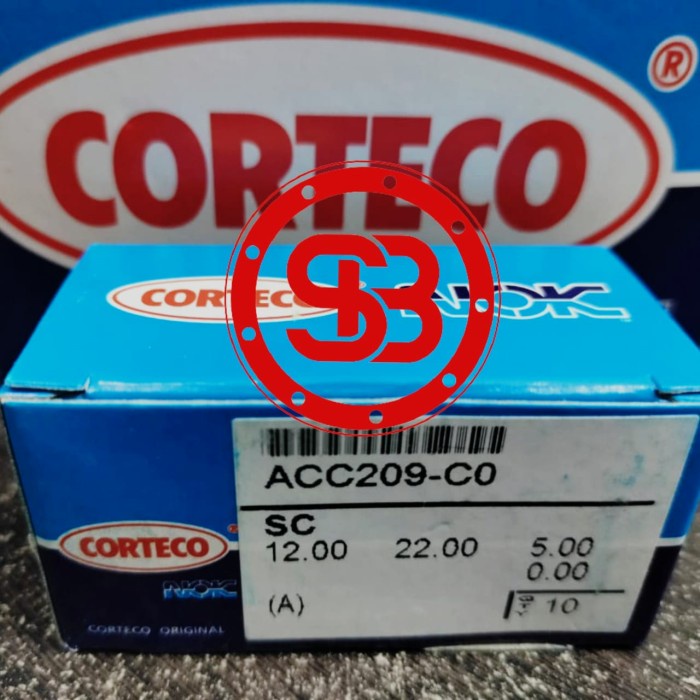 Oil Seal SC 12 22 5 / 12.00 22.00 5.00 / 12x22x5 NOK