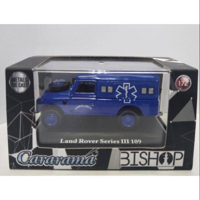 Diecast cararama landrover ambulance 1:72