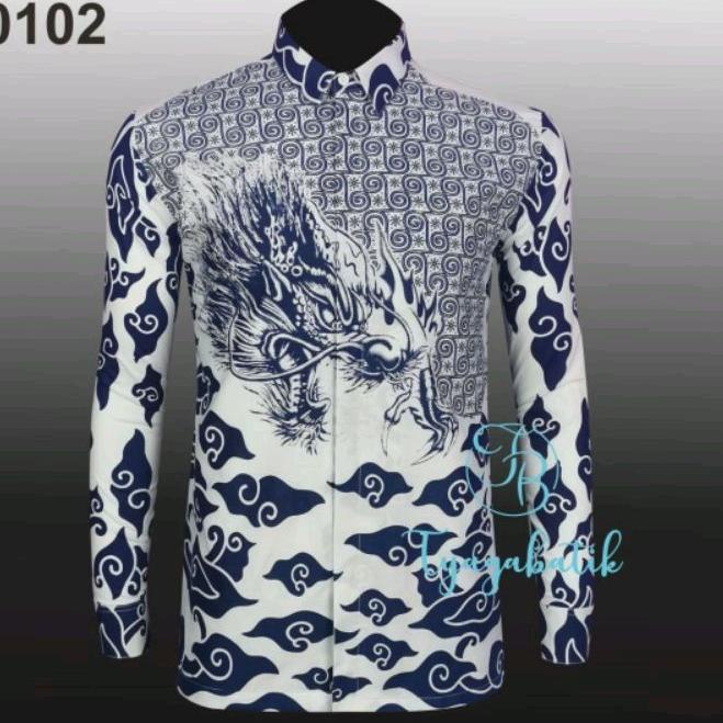 Special Price Kemeja Batik Slimfit Lapis Furing Premium 0102 Tyaga Batik