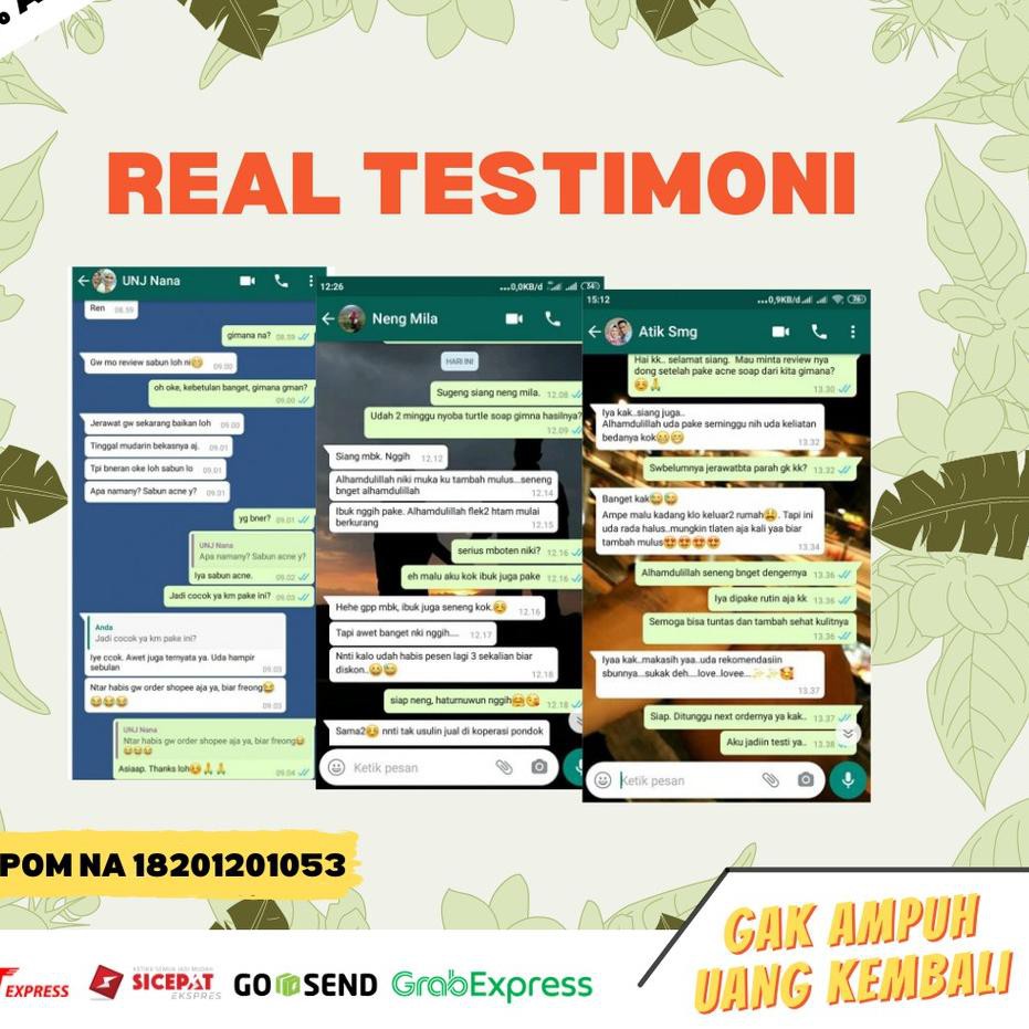 ☑ Sabun Pembersih Jerawat Wajah Muka Pria Wanita Glowing Penghilang Flek Hitam Dan Komedo Ampuh ☊