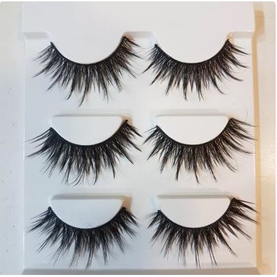 (BOW) Ldianer natural fashion eyelashes 3 pairs 007