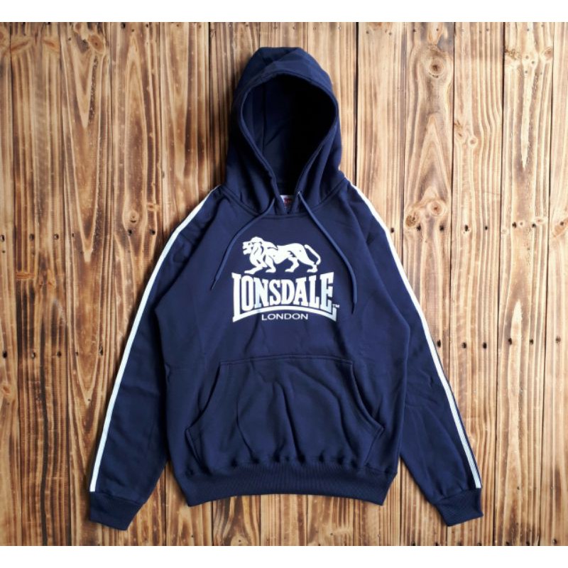 RUMAH CASUAL ID JAKET HODDIE LONSDALE LONDON NAVY