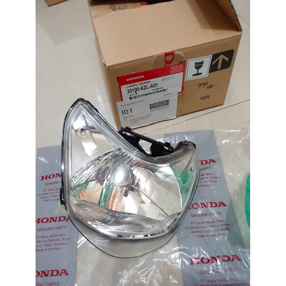 Reflektor Lampu Depan Spacy Karbu &amp; Spacy Fi Original Honda