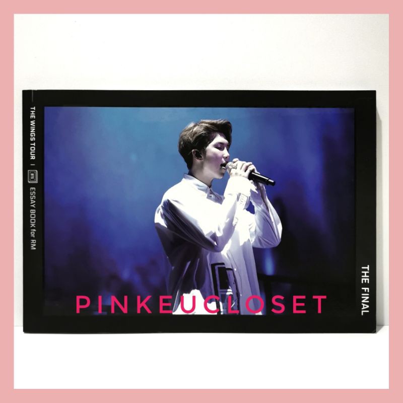 [READY RARE] BTS WINGS TOUR FINAL ESSAY BOOK ONLY RM NAMJOON