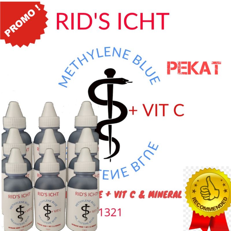 RID'S ICHT PLUS /METHYLENE BLUE/ 60ml