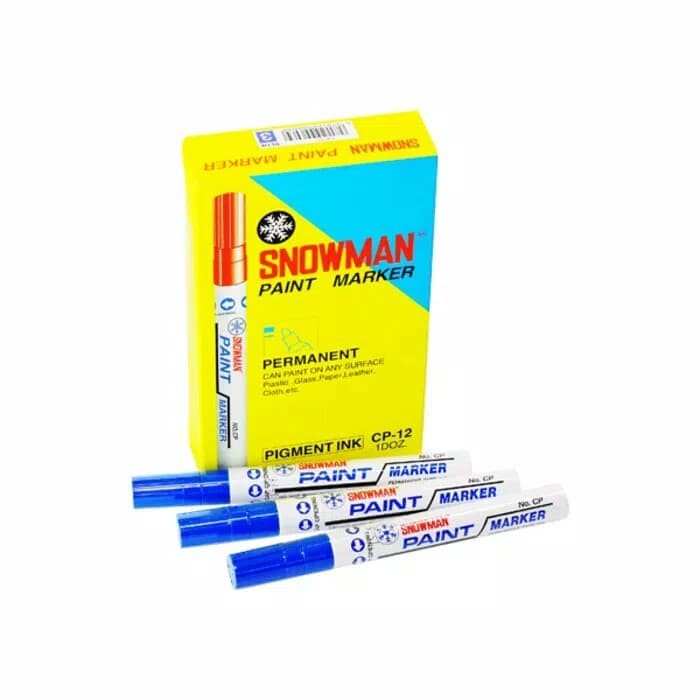 

Jual SPIDOL SNOWMAN WARNA BLUE ( BIRU ) ( PAINT MARKER ) - Biru Limited