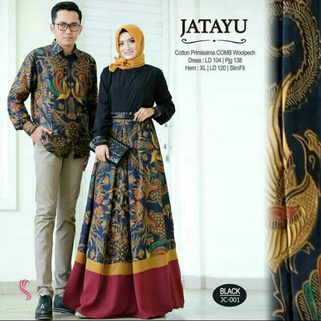 Couple batik jatayu premium3