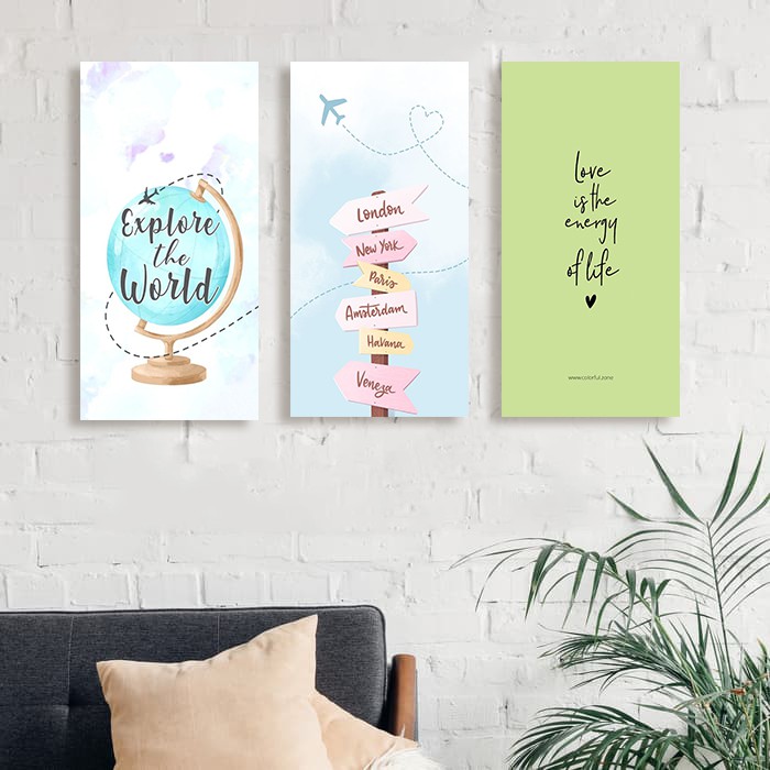 Kamilastorindo Dekorasi Rumah Poster Kayu Hiasan Pajangan Dinding motivation quotes  Project8 1530