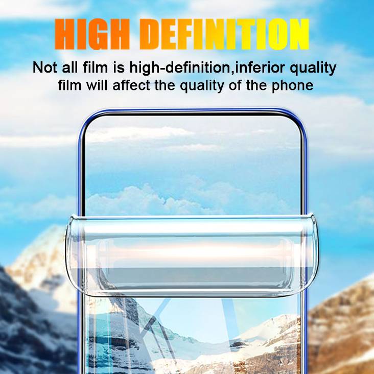 2Pcs Hydrogel Film For Xiaomi Redmi Note 9T 8 7 6 5 Pro 8T 9A 9C 8A 7A Screen Protector For Mi 11 10T Note 10 Pro F1 Poco X3NFC