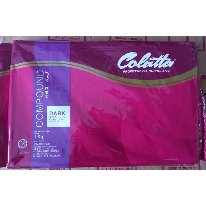 

COLATTA DARK COMPOUND COKELAT HITAM 1 KG