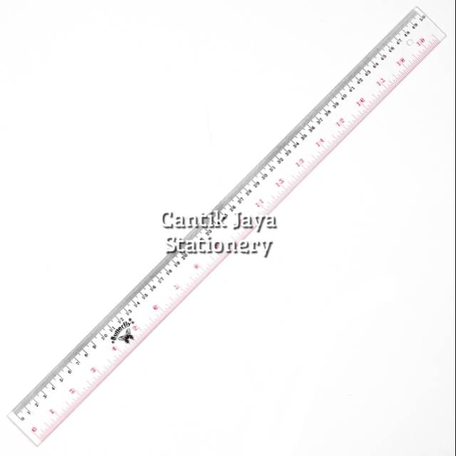 

Scale Ruler Penggaris Butterfly 50cm