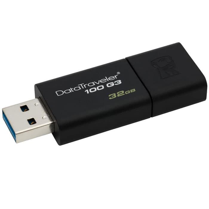 Kingston DataTraveler 100 Generation 3 (DT100G3/32GB) - 32GB Flashdisk