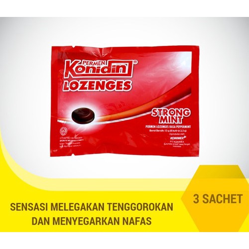 

Permen Konidin Obat Batuk Permen Batuk Obat Tenggorokan strip isi 6