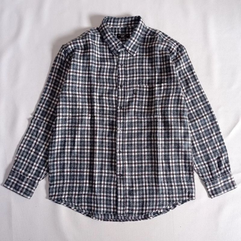 Kemeja Second Flannel wool second Gent