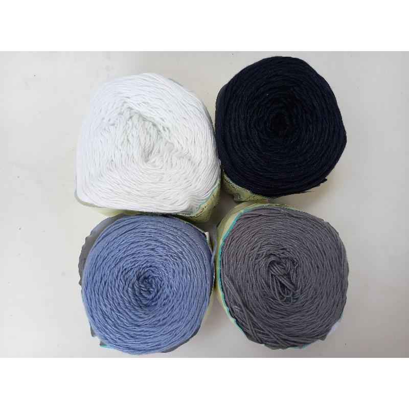 Benang Rajut Soft Cotton United/Soft Cotton Yarn/Benang Rajut Katun Halus Small Ply 100 gram