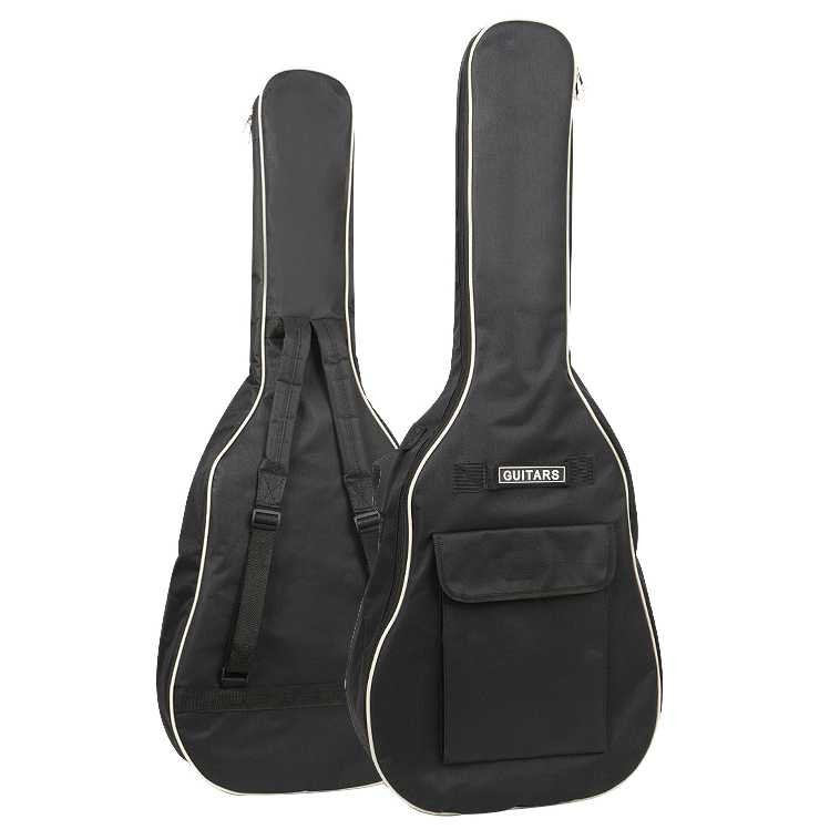 Hot Promo ! Tas Gitar Oxford Padded Guitar Case Double Strap Waterproof - ZH06501