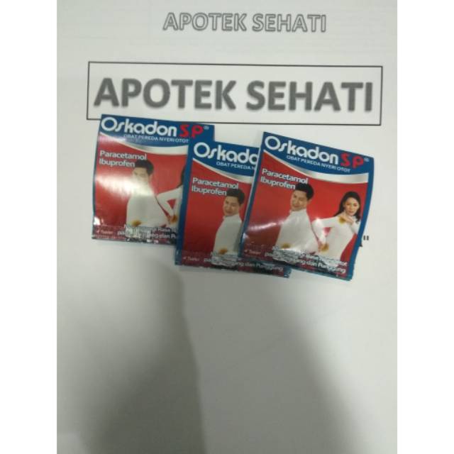 PROMO OSKADON SP PER 3 STRIP / Obat Pereda Nyeri Otot