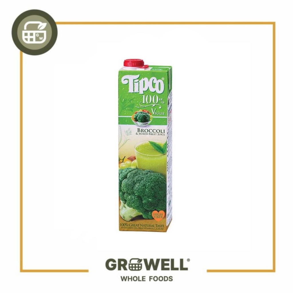 Jual TIPCO BROCCOLI JUICE & MIXED FRUIT 1L Shopee Indonesia
