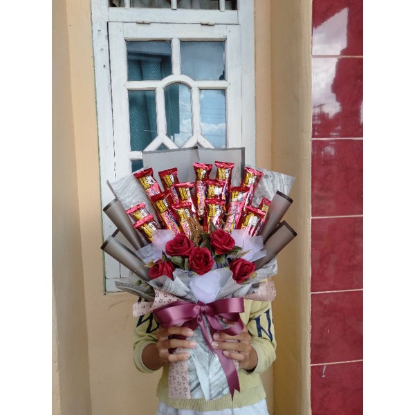 

Buket snack/ buket jajan lampung /buket murah lampung /buket bunga lampung /buket murah