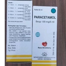 paracetamol sirup 60ml obat demam anak