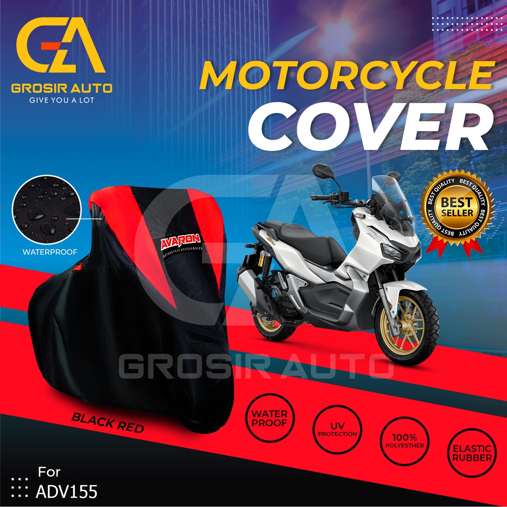 Sarung Motor AVARON ADV/ Penutup Pelindung Body Cover Motor Warna Anti Air Merk Avaron