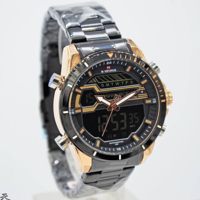 Jam Tangan Naviforce NF9133 Original Anti Air Garansi Mesin 1 Tahun
