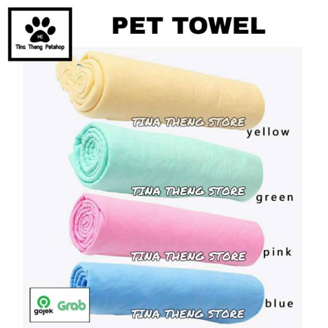 Pet Grooming &quot;KANEBO JUMBO BOTOL&quot; Pet Bath Towel