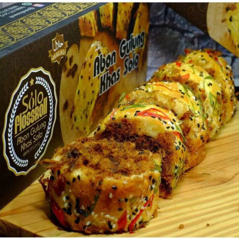 

Premium SoloFlossRoll Abon Gulung Khas Solo
