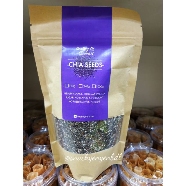 

CHIA SEEDS 120GRAM