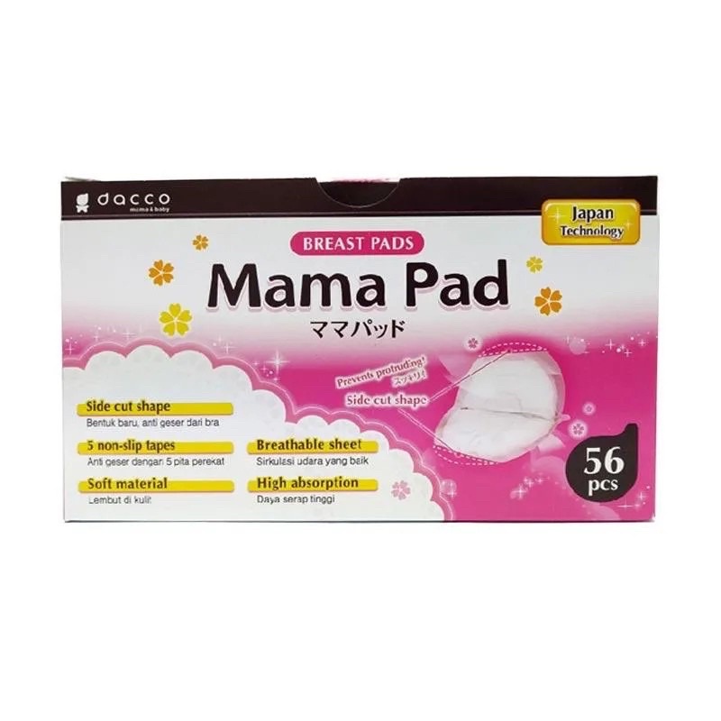 Mama pad Dacco Mamapad Pigeon Babysafe Iris Breastpad Breast Pad Bantalan Penyerap Asi Ibu Nipple Anti Bocor Lembut Tidak Bau