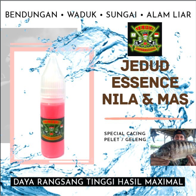 Essen Esen Ikan Nila Mujaer Mas Mujair Jedud 15ml 30ml