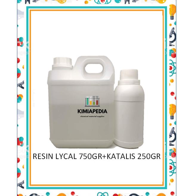 

monggo] Resin Bening Lycal Lical 1011 Keras Hard Type 1Kg