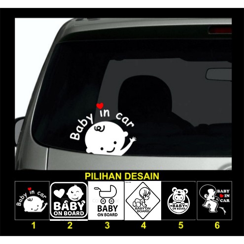 

baby on board cutting stiker