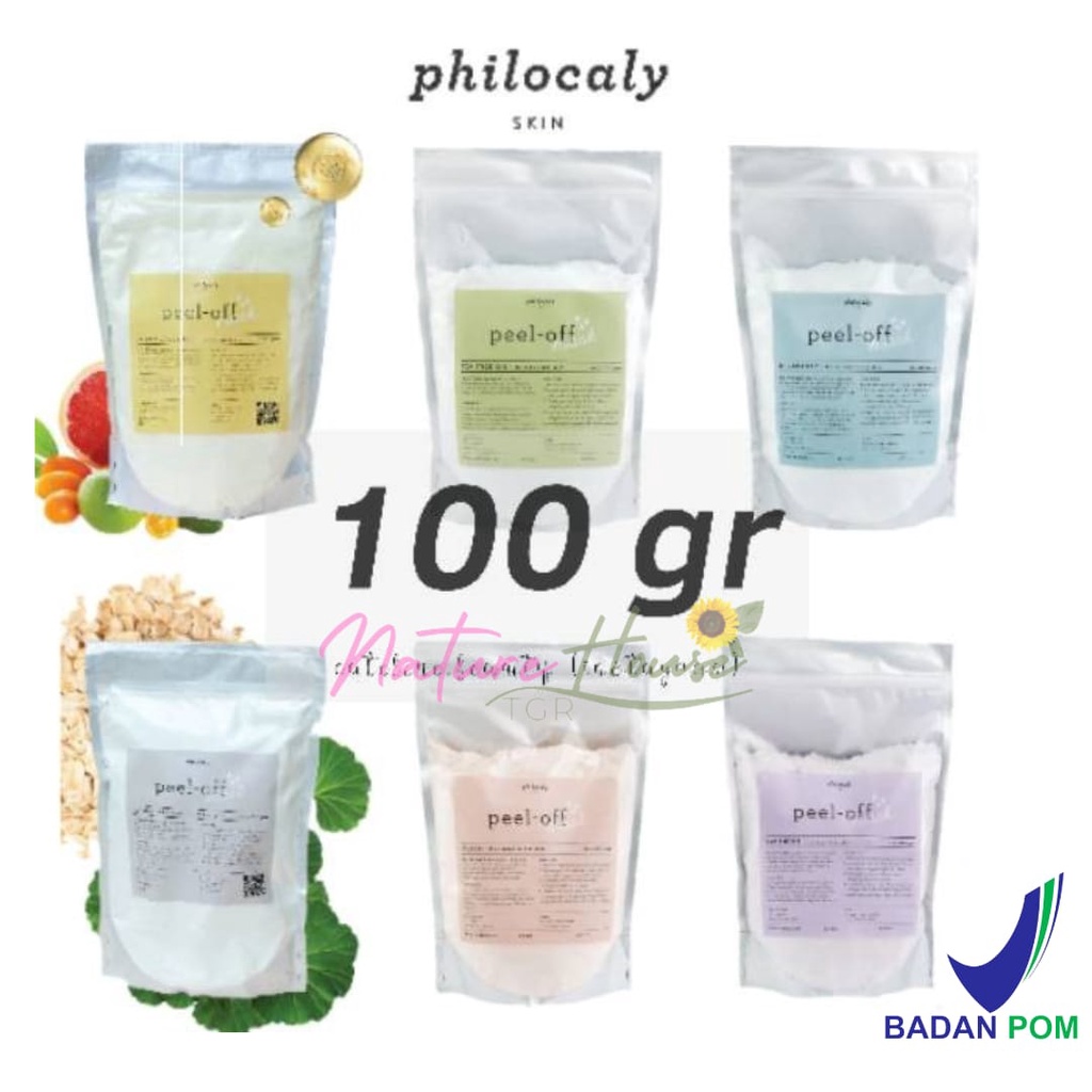 (100 GR) PHILOCALY SKIN PEEL OFF MASK BPOM / MASKER WAJAH PEEL OFF