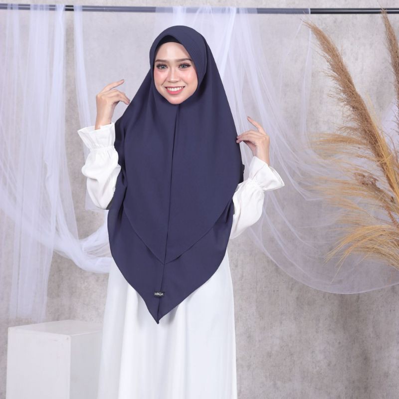 JILBAB DUA LAYER /JILBAB PAKAI PET/JILBAB CERUTI BANYAK WARNA BISA COD