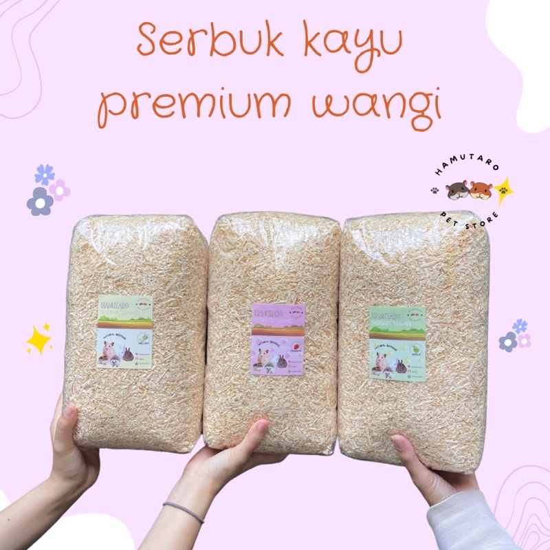 Serbuk Kayu Premium Wangi Natural Bedding By Hamutaro Store