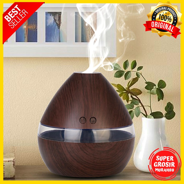 Humidifier Air Aromatherapy Wood 300ml