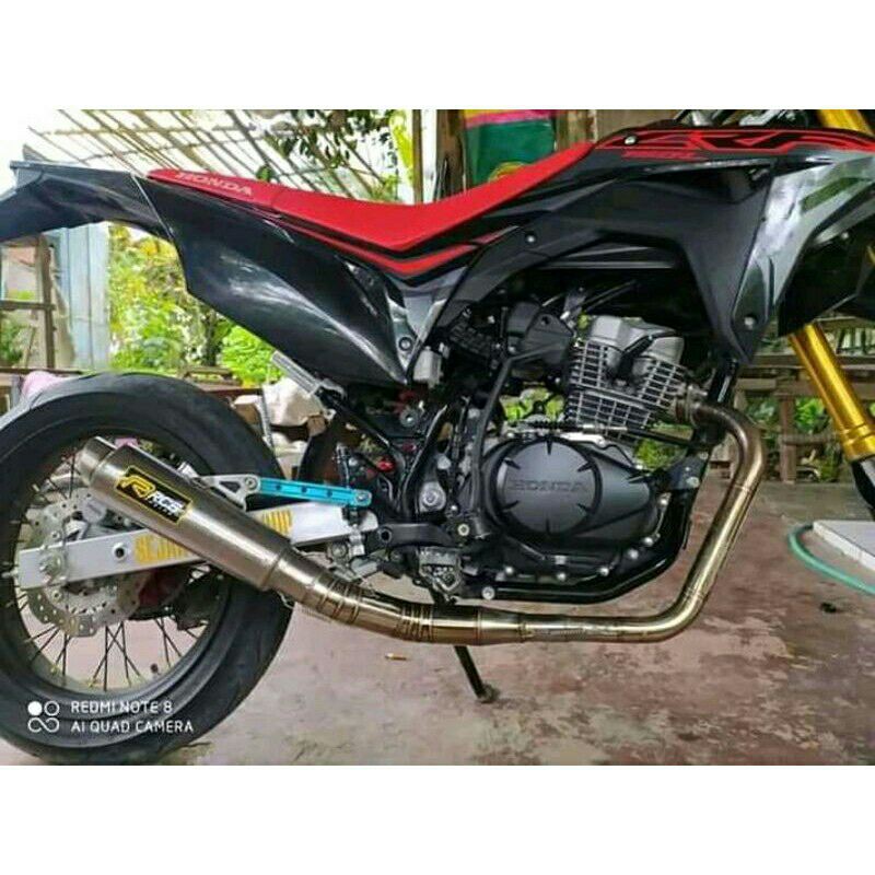 knalpot rcb kolong bawah pnp CRF KLX DTRECER