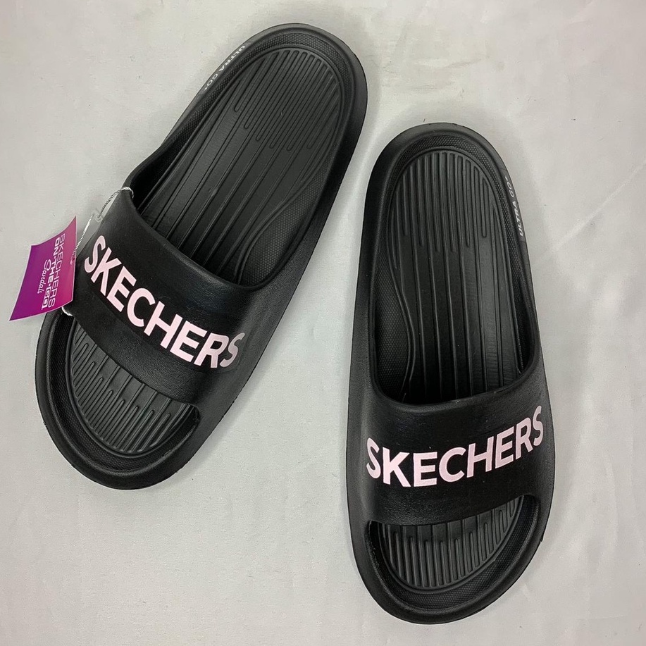 Sandal Selop Wanita Terbaru Sendal Skechers Kekinian Murah Sandal Slide Cewek Lucu Sandal Warna Warni