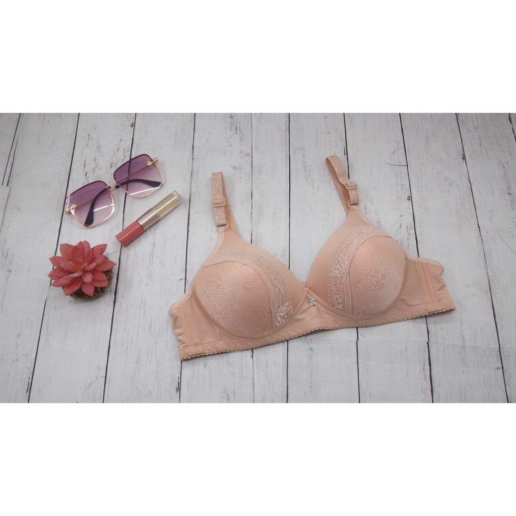 RUMI | TOKO KL BH Bra BUSA PREMIUM TIPIS TANPA KAWAT CUP SETARA B - C KAIT / KANCING 3 size 36-42B ART MISSLILY MODEL 333