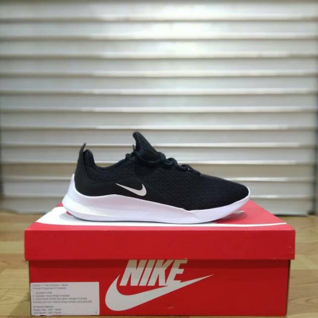 SEPATU NIKE VIALE BLACK WHITE ORIGINAL BNIB (AA2181 002)