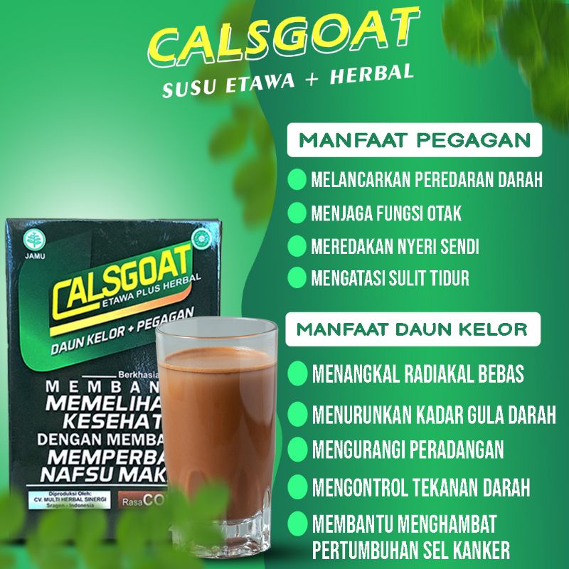 CALSGOAT PREMIUM dan kalsigo SUSU PENINGGI BADAN