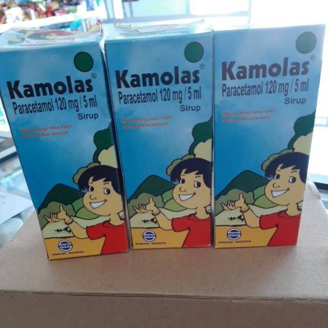 

KAMOLAS SIRUP 60ml parasetamol