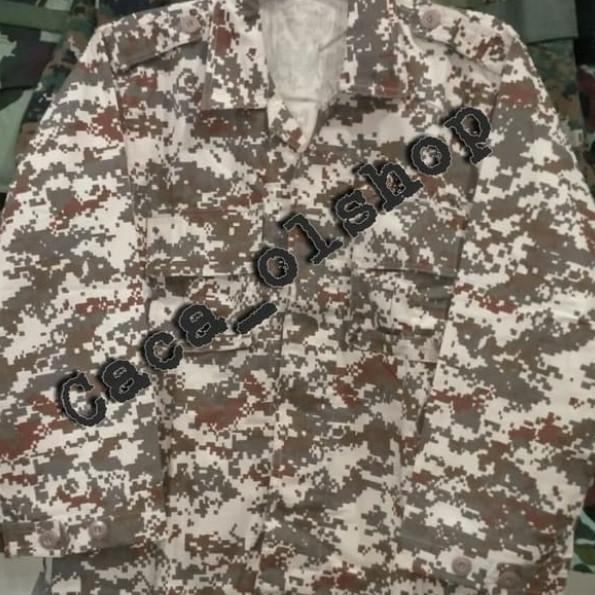 Seragam | Setelan Bdu Baju Pdl Loreng Army Us Nato Digital Gurun Dishert Celana Berkualitas Terbaik 