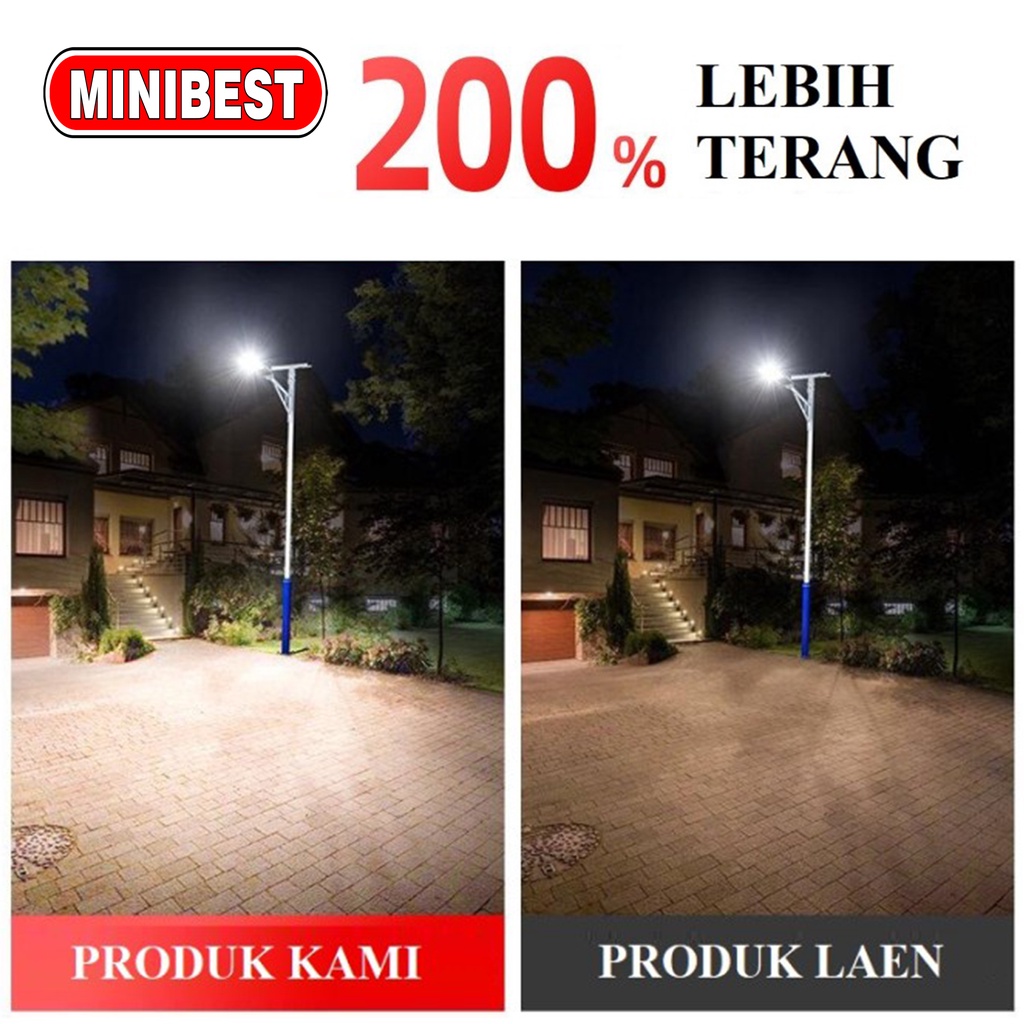 MB Lampu Jalan Solar Panel LED PJU 2in1 PJU LED SOLAR POWER 800watt &amp; 600watt