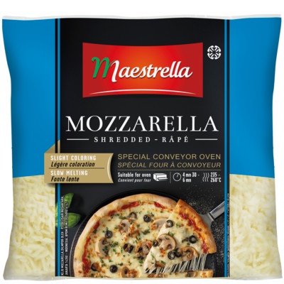 

Keju Mozarella Parut Impor Halal 250 gr Maestrella Topping Pizza