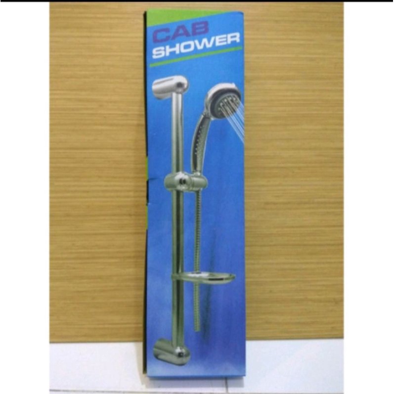 Jual hand shower tiang merk cab / HAND SHOWER TIANG TEMBOK KAMAR MANDI SET KOMPLIT Shopee