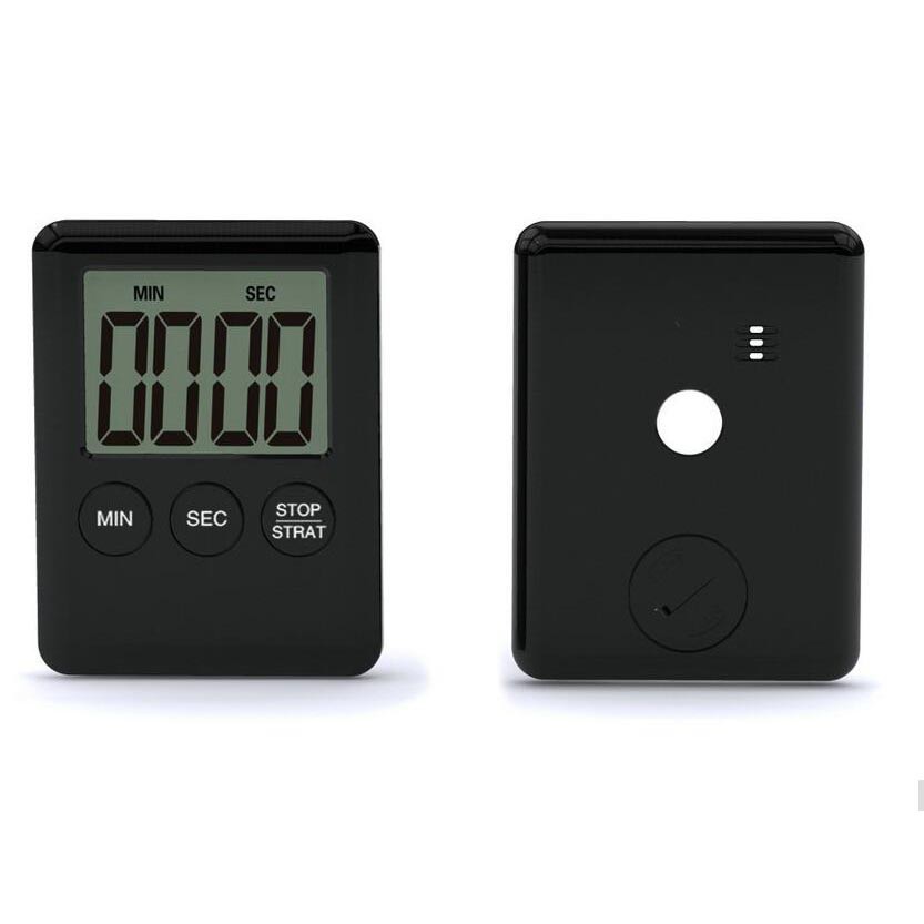 Grab Medan Timer Digital Dapur Masak waktu Yoiheng Mini  704AAB - Black