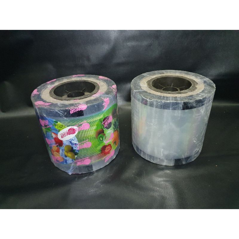 plastik Sealer gelas / plastik sealer motif buah dan polos