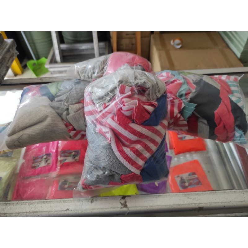 Kain Majun/Kain Lap kain sisa potongan isi 500gram